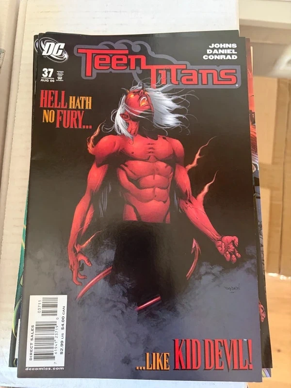 Teen Titans #37 – Hell Hath No Fury… …Like Kid Devil! — Teen Titans DC