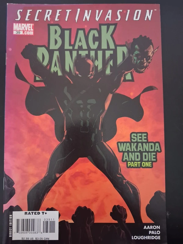 Secret Invasion: Black Panther #39 – See Wakanda and Die Part One — Comic Marvel.com — Moulin Comics
