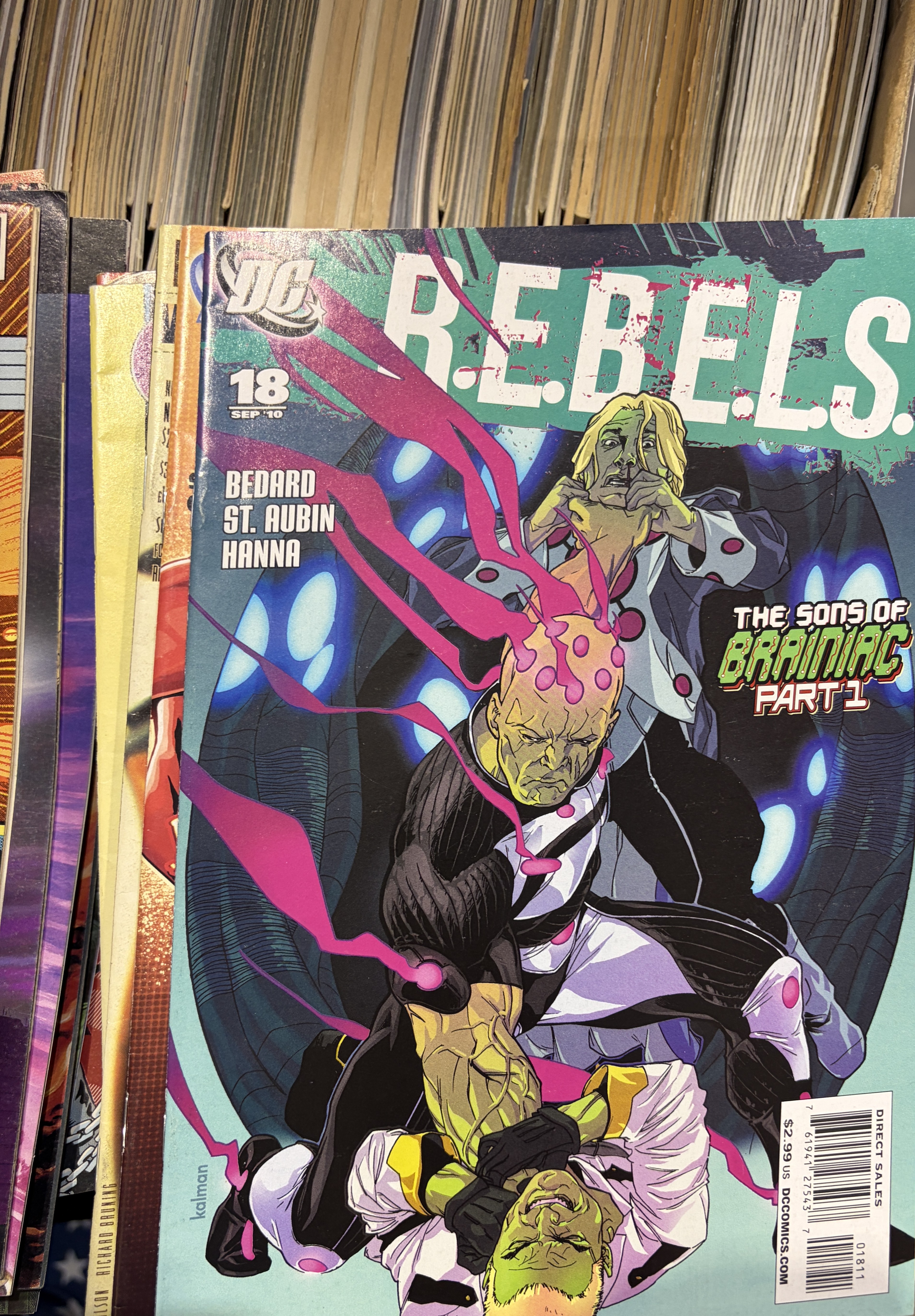 R.E.B.E.L.S. #18 – DC Comics