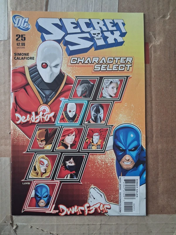 Secret Six #25 – Character Select — Comic DC — Moulin Comics