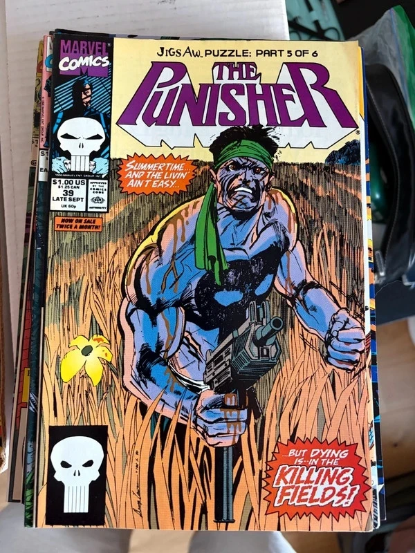 The Punisher: Jigsaw Puzzle, Part 5 of 6 — Comic Marvel Comics — Moulin Comics