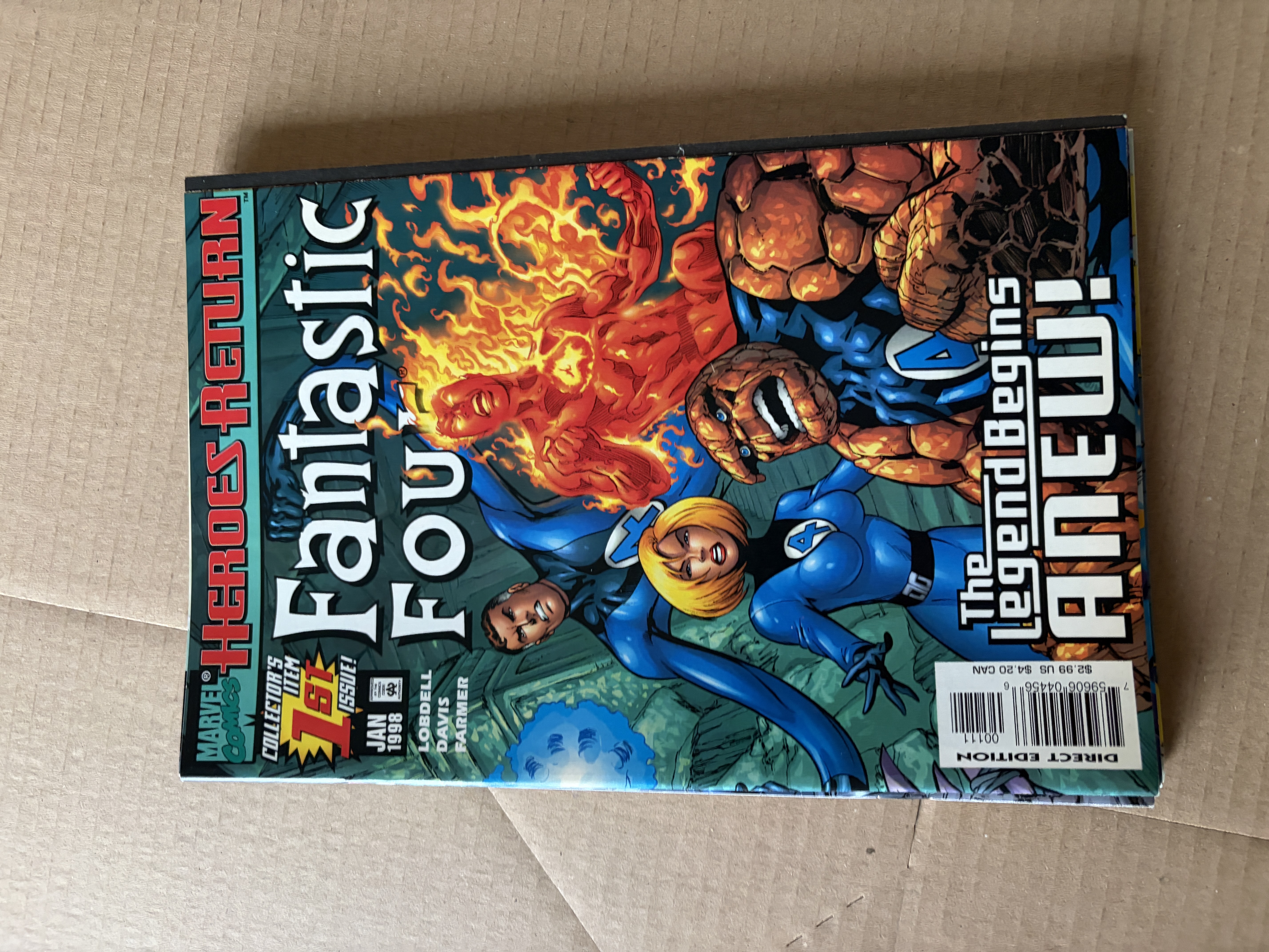 Fantastic Four #1 – The Legend Begins Anew!