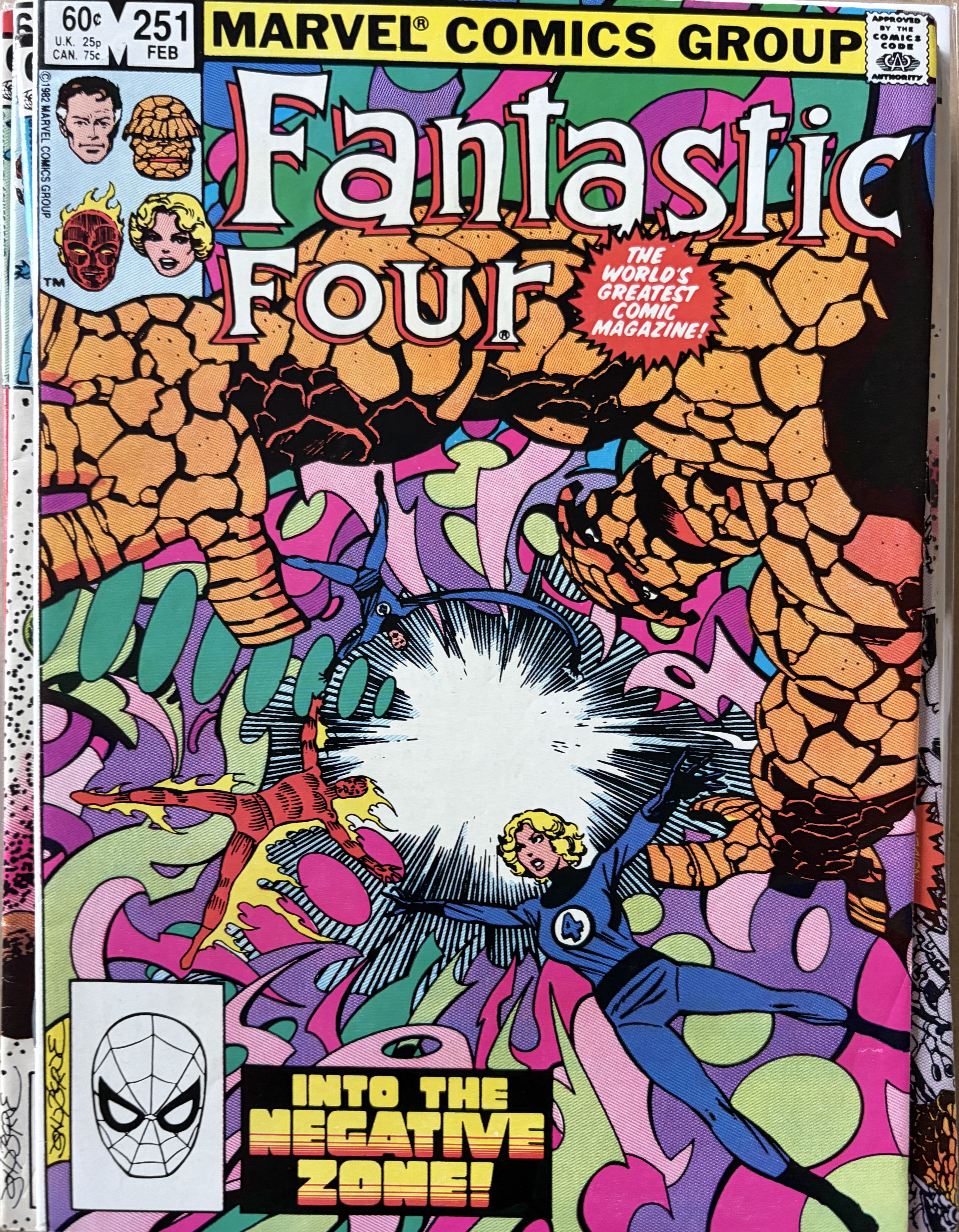 Fantastic Four #251 – Marvel Comics Group