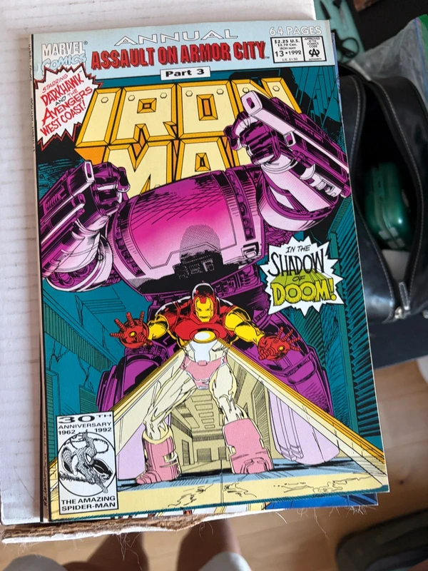 Iron Man Annual 3 – Assault on Armor City Part 3: In the Shadow of Doom! — Iron Man Marvel Comics