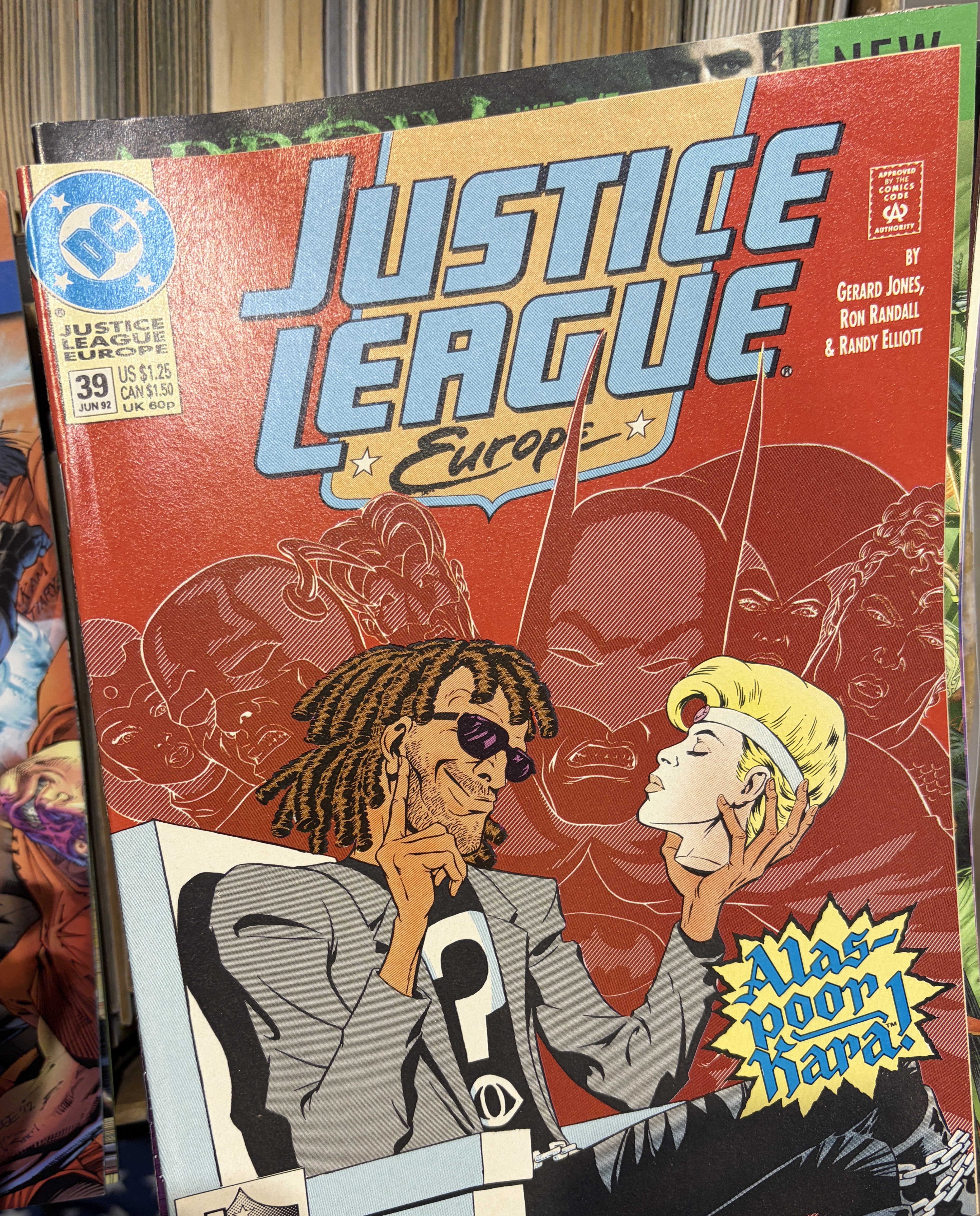 Justice League Europe #39 – Alas-poor-hara!