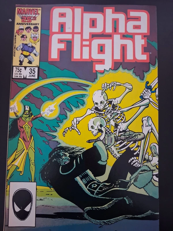 Alpha Flight #35 — Comic Marvel Comics — Moulin Comics