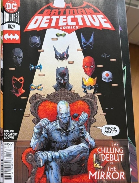 Batman Detective Comics #1029 – The Chilling Debut of The Mirror — Comic DC — Moulin Comics