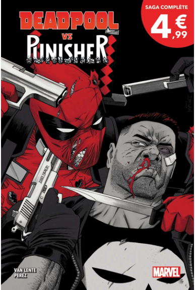 Deadpool vs Punisher — Comic Marvel — Moulin Comics