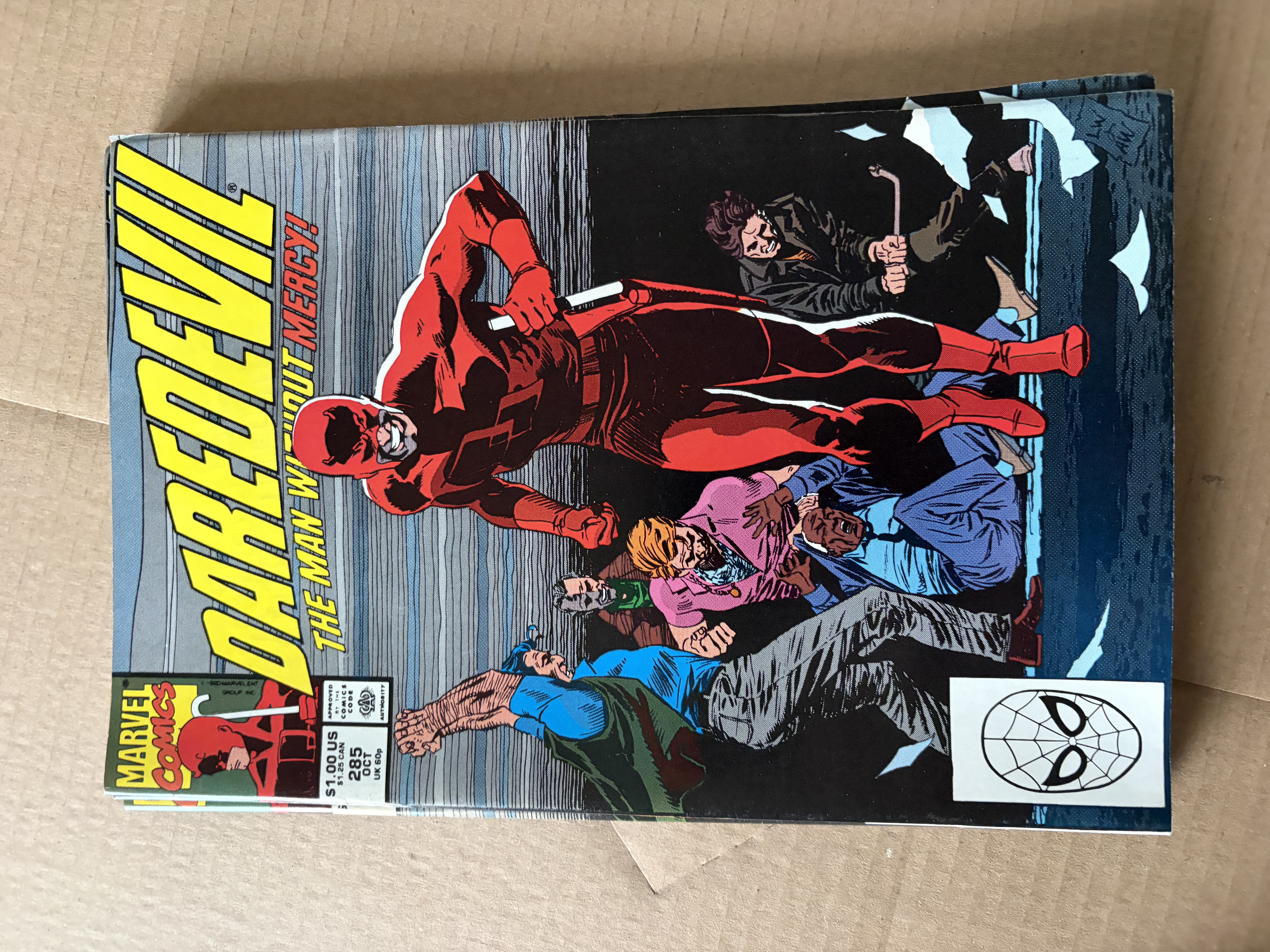 Daredevil #285 – The Man Without Mercy!