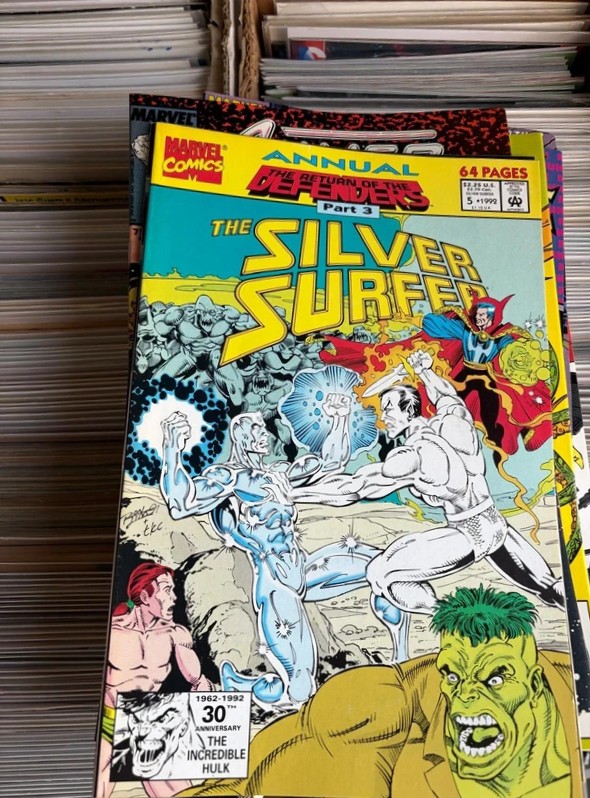 The Silver Surfer Annual: The Return of the Defenders Part 3 — Silver Surfer Marvel Comics