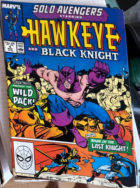 Solo Avengers Starring Hawkeye and Black Knight — Solo Avengers Marvel