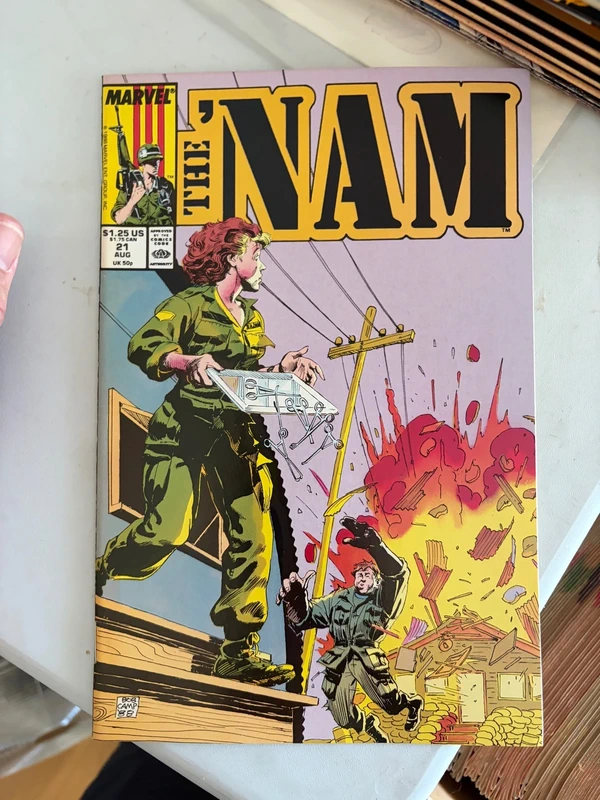 The 'Nam #21 — Comic Marvel — Moulin Comics