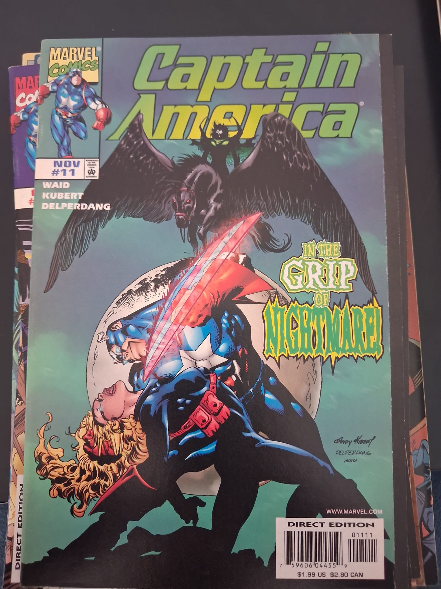 Captain America #11 – In the Grip of Nightmare — Captain America Marvel Comics