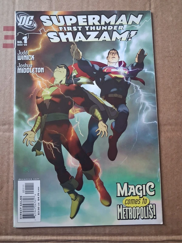 Superman/Shazam! First Thunder #1 – Magic Comes to Metropolis! — Comic DC — Moulin Comics