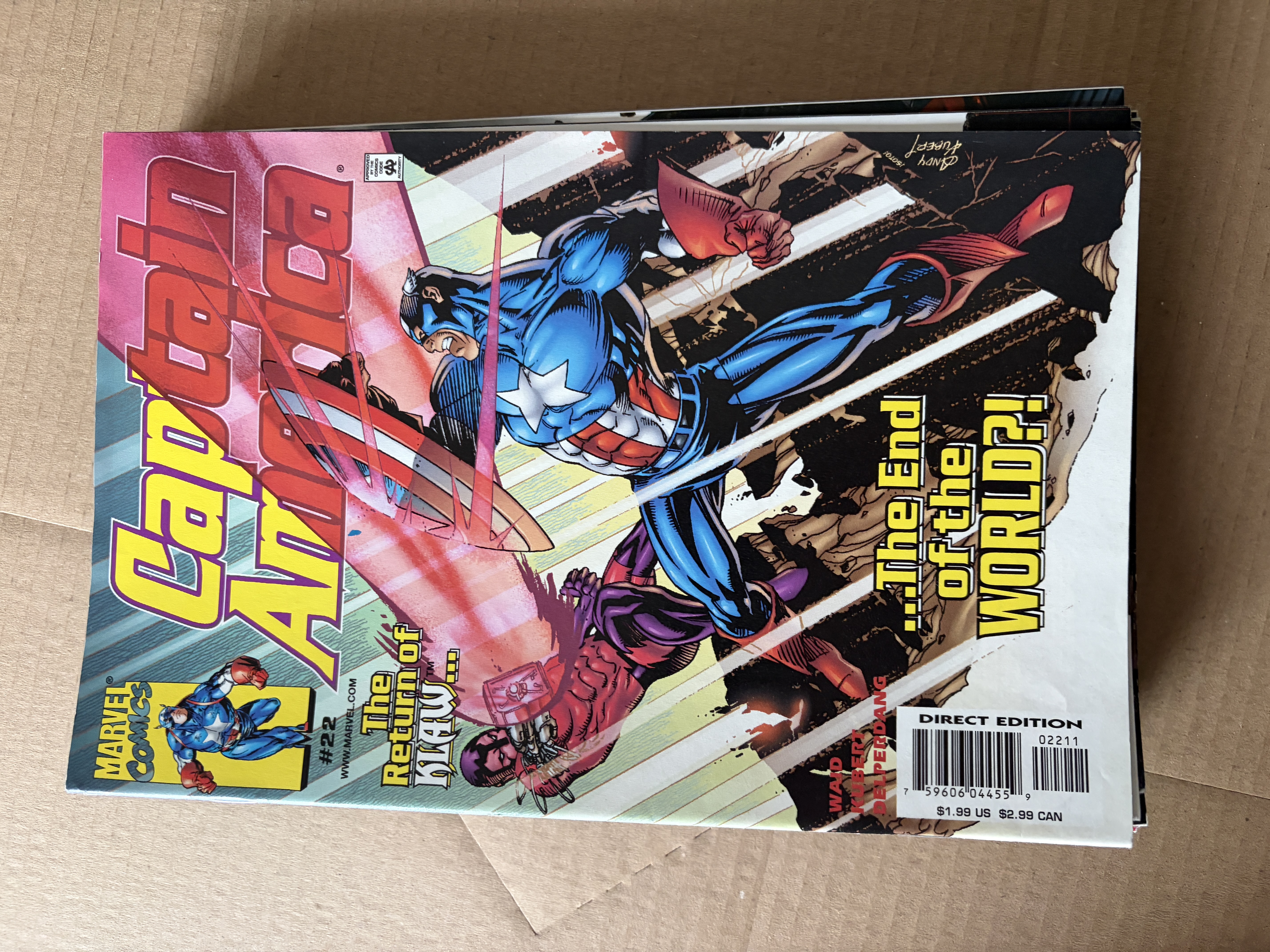 Captain America #22 – Marvel Comics