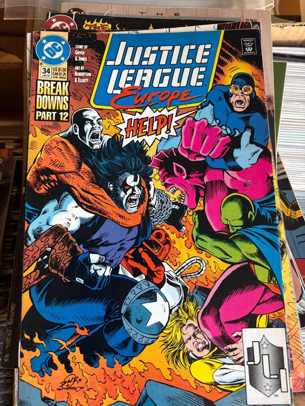 Justice League Europe #34 – Break Downs Part 12: HELP! — Comic DC — Moulin Comics