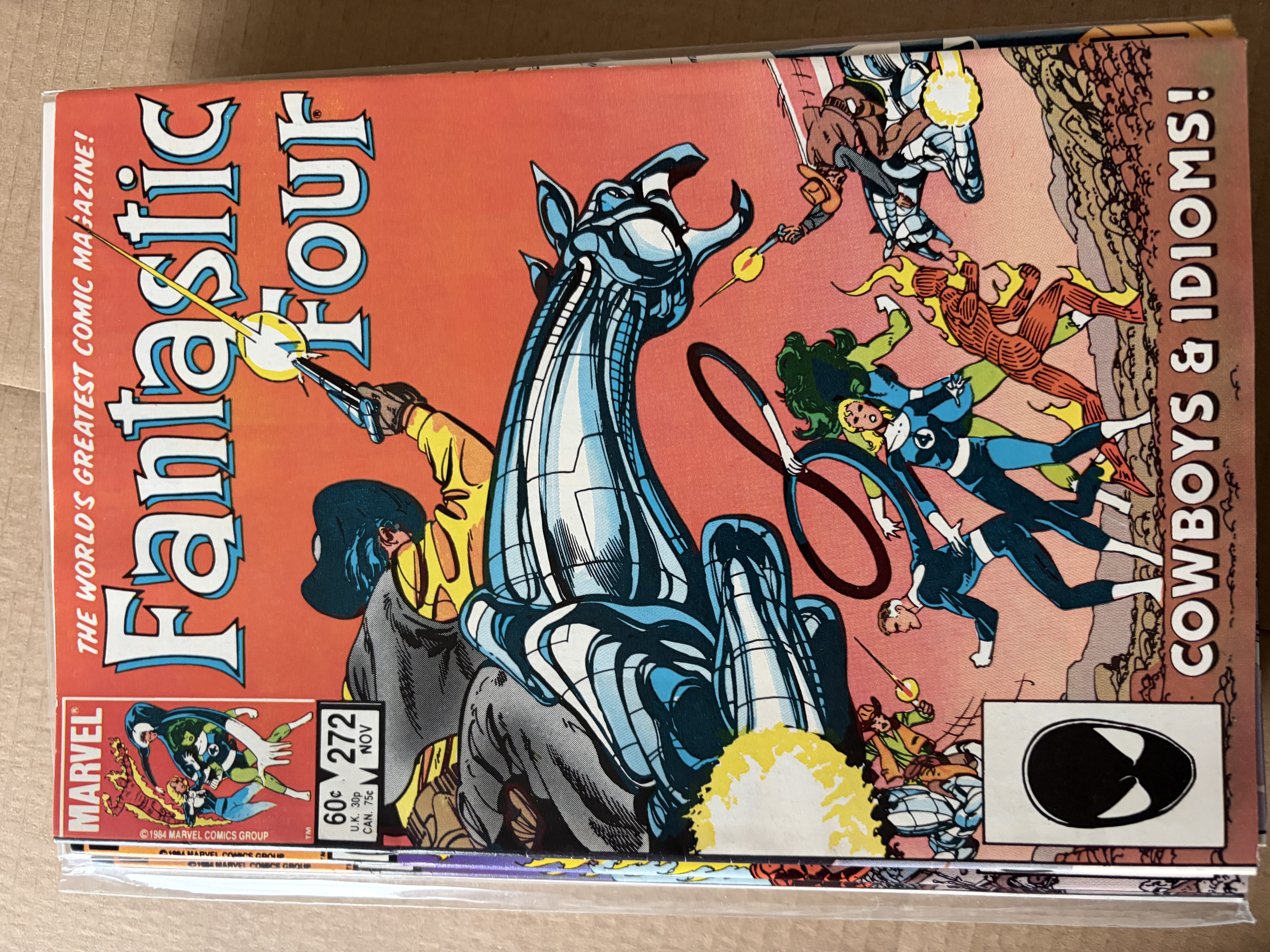 Fantastic Four #272 – Cowboys & Idioms!