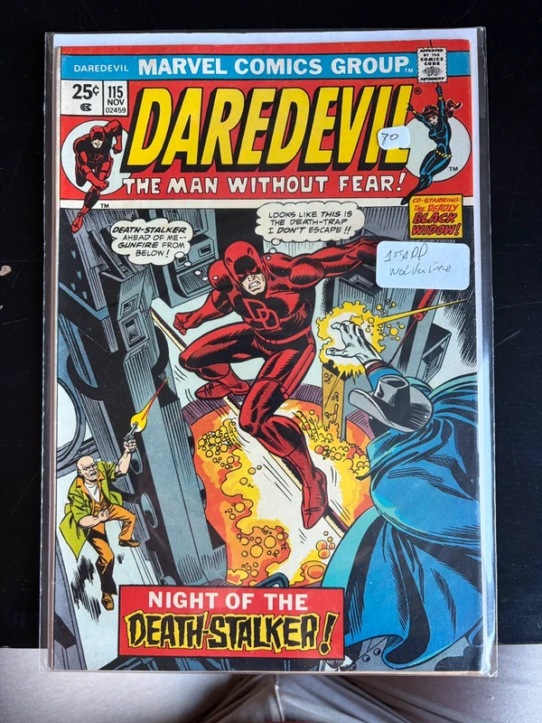 Daredevil #115 – Night of the Death-Stalker! — Daredevil Marvel Comics Group
