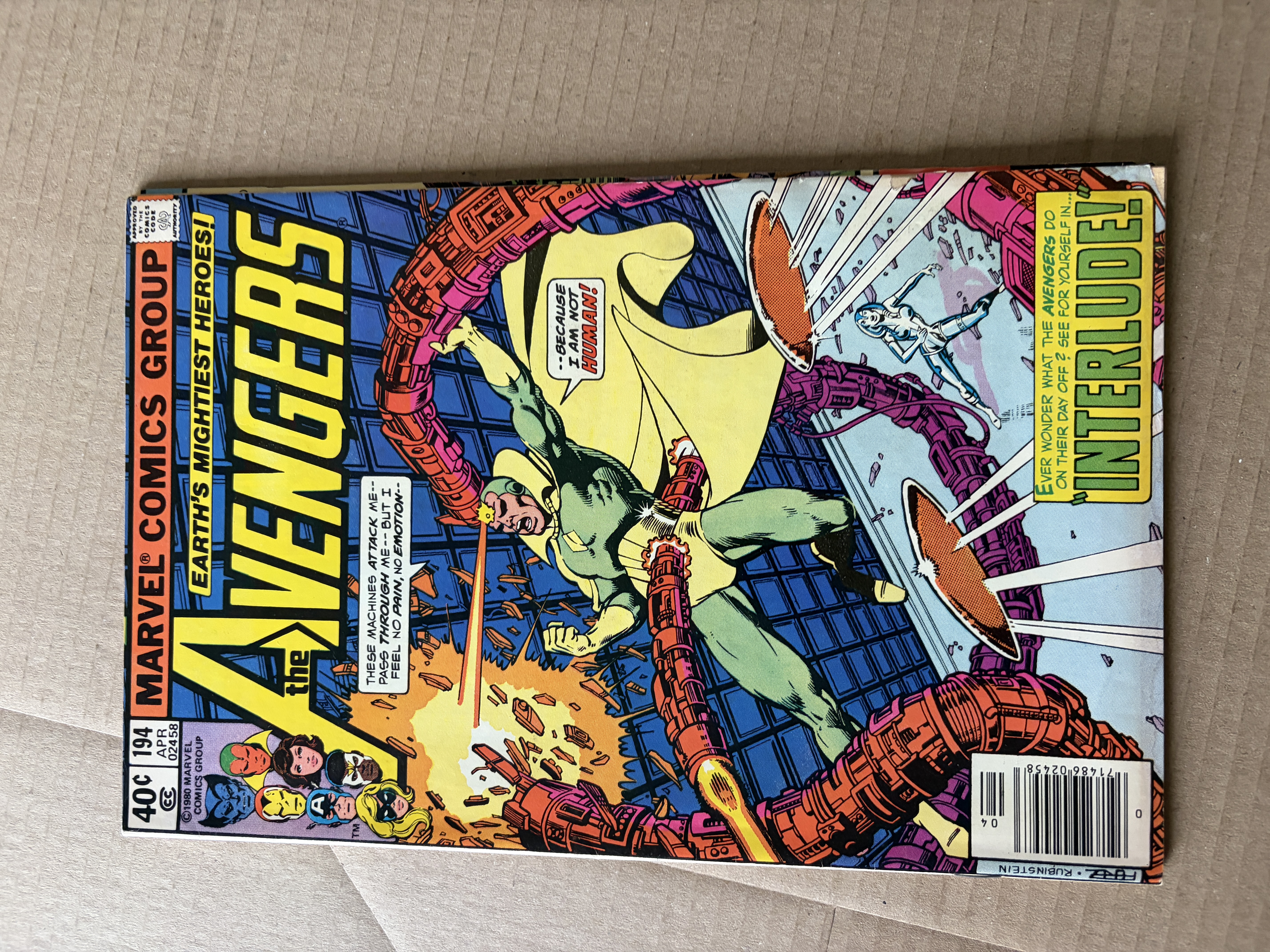 The Avengers #194 – Interlude!