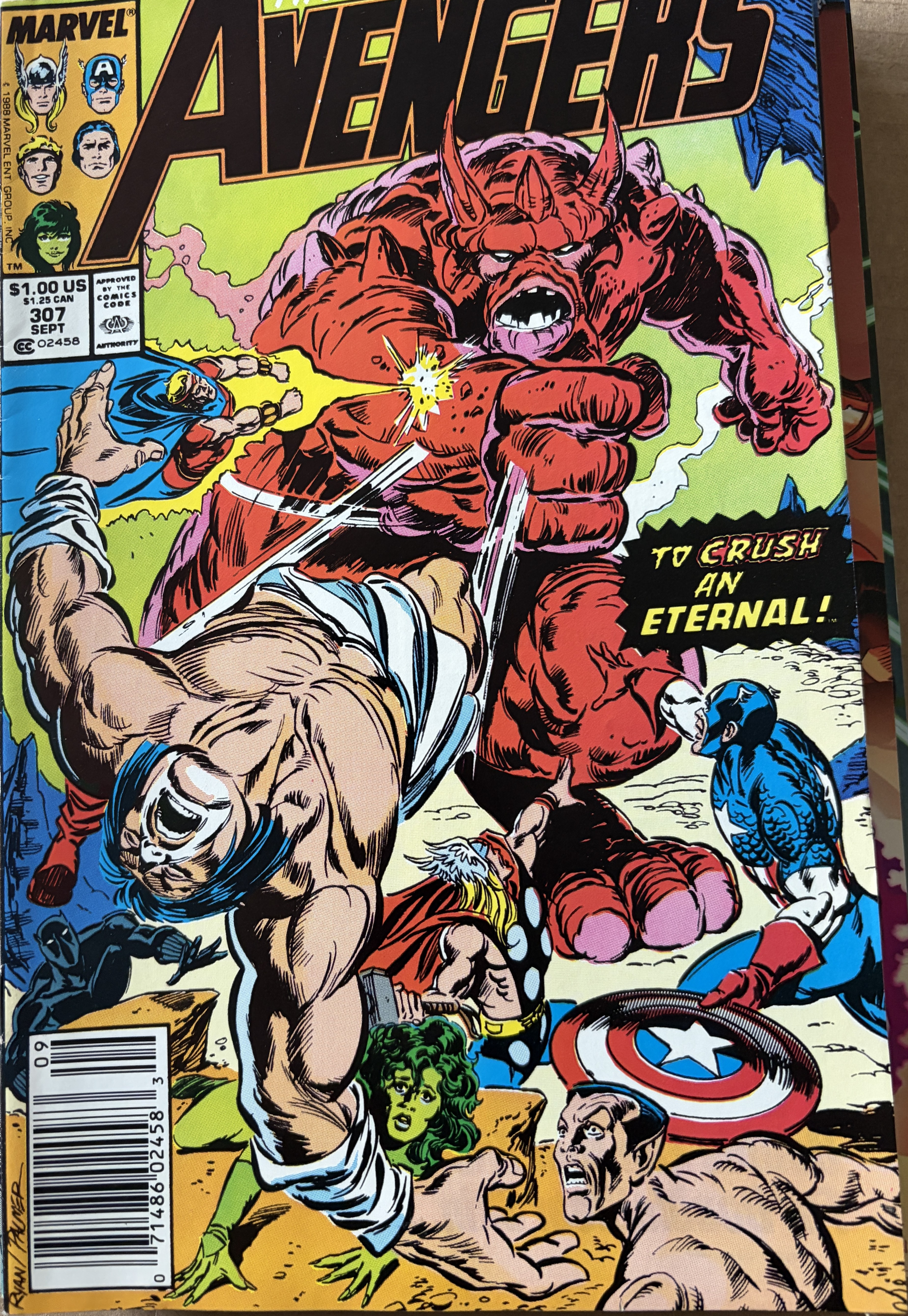 Avengers #307 – To Crush an Eternal!