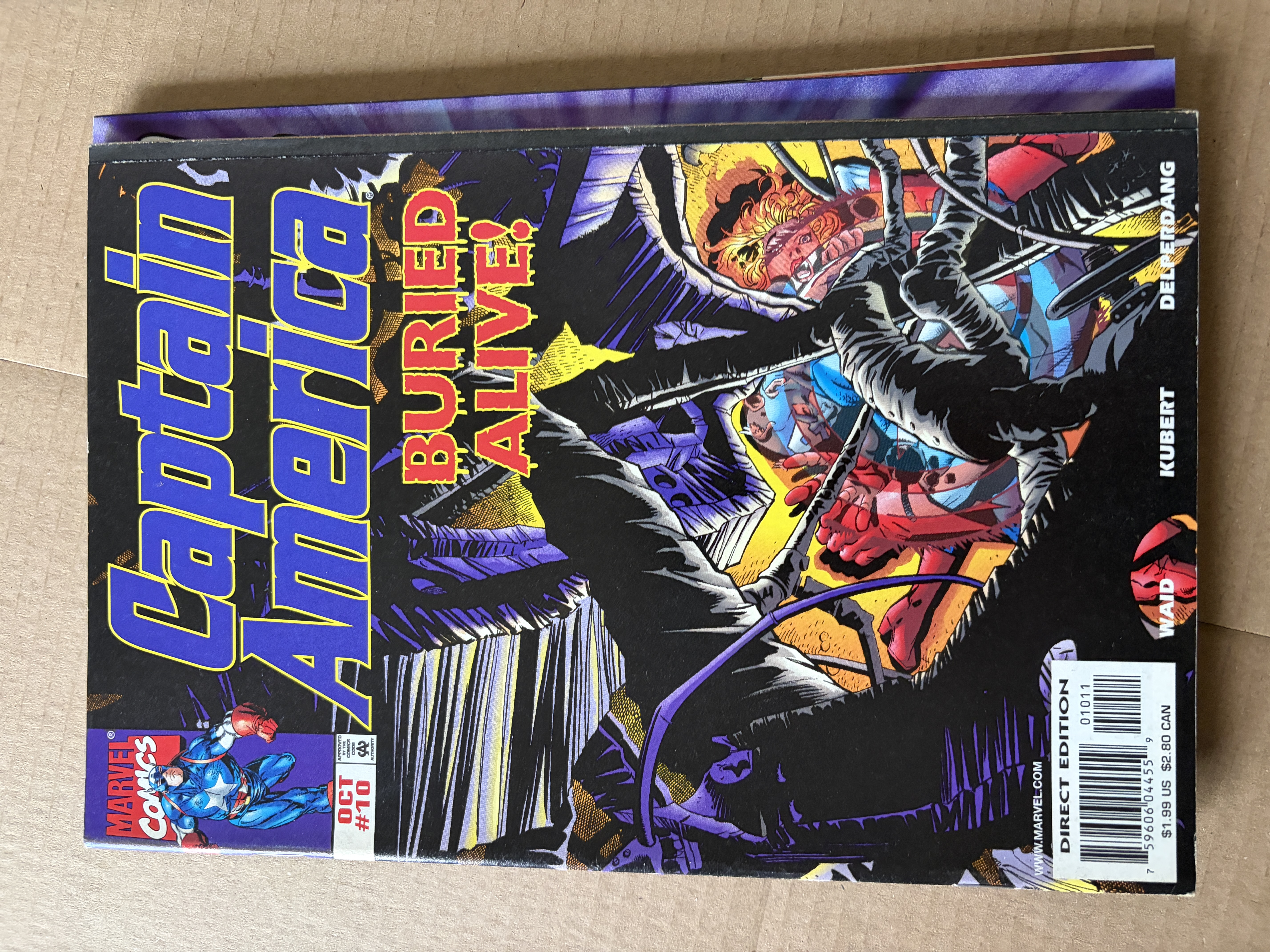 Captain America #10 – Buried Alive!