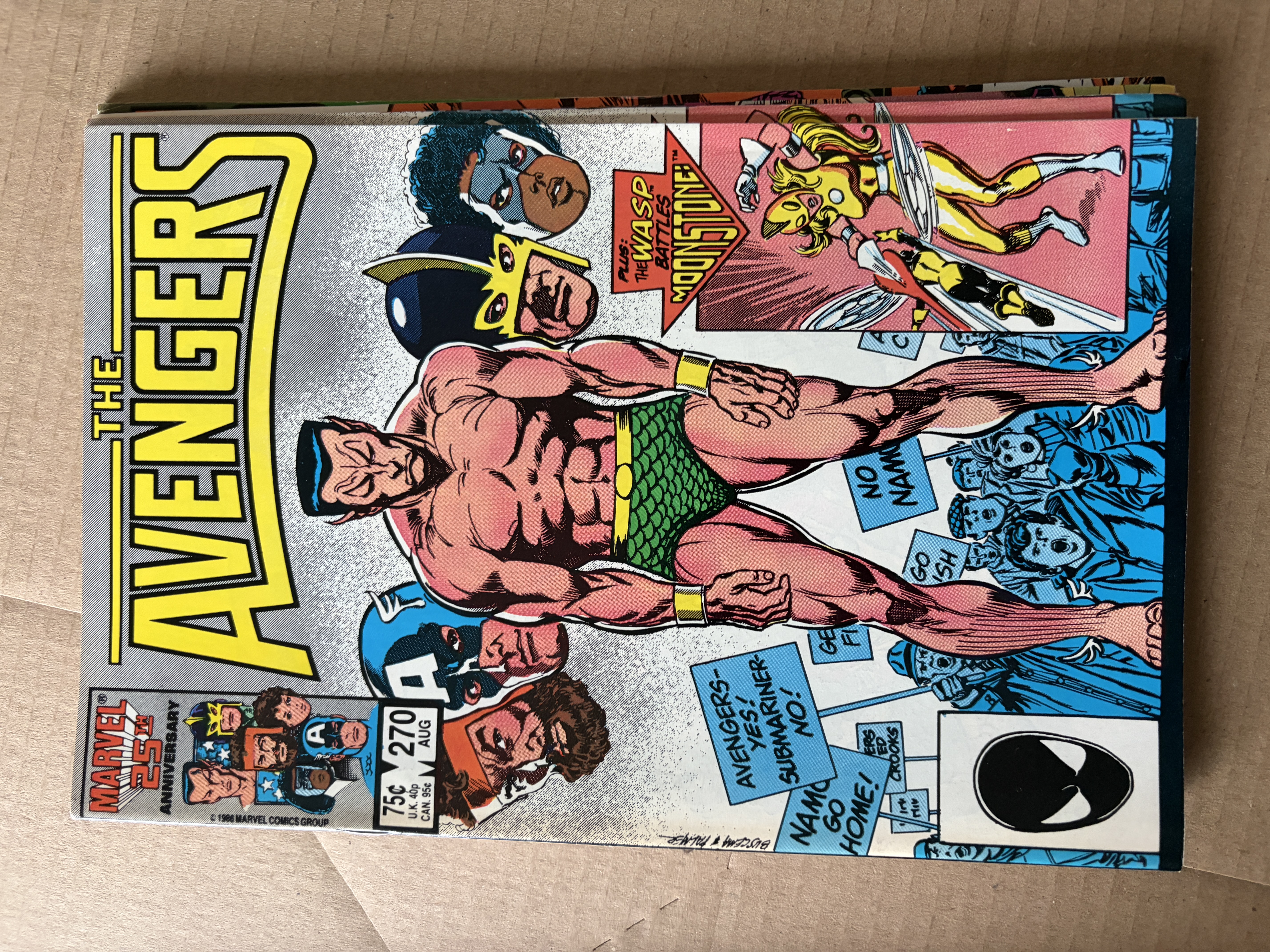 The Avengers #270 – The Monster and the Man!
