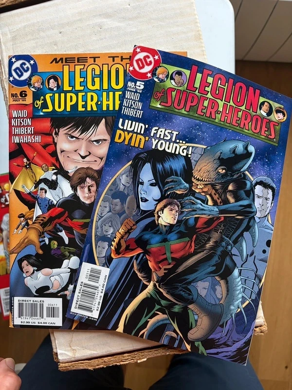 Legion of Super-Heroes #5 – Livin’ Fast, Dyin’ Young! — Legion of Super-Heroes DC