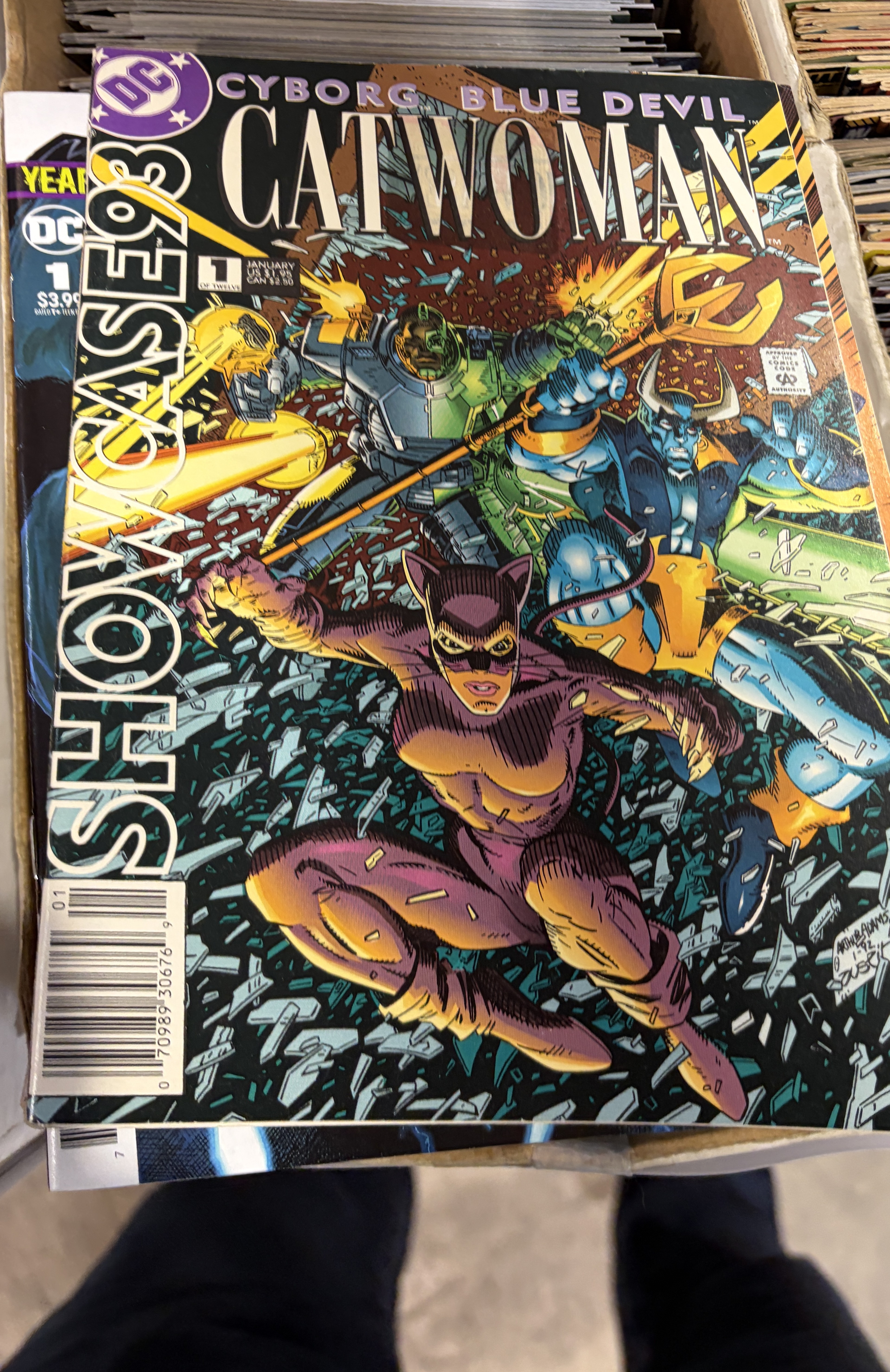 Showcase'93 1 Catwoman – Cyborg / Blue Devil