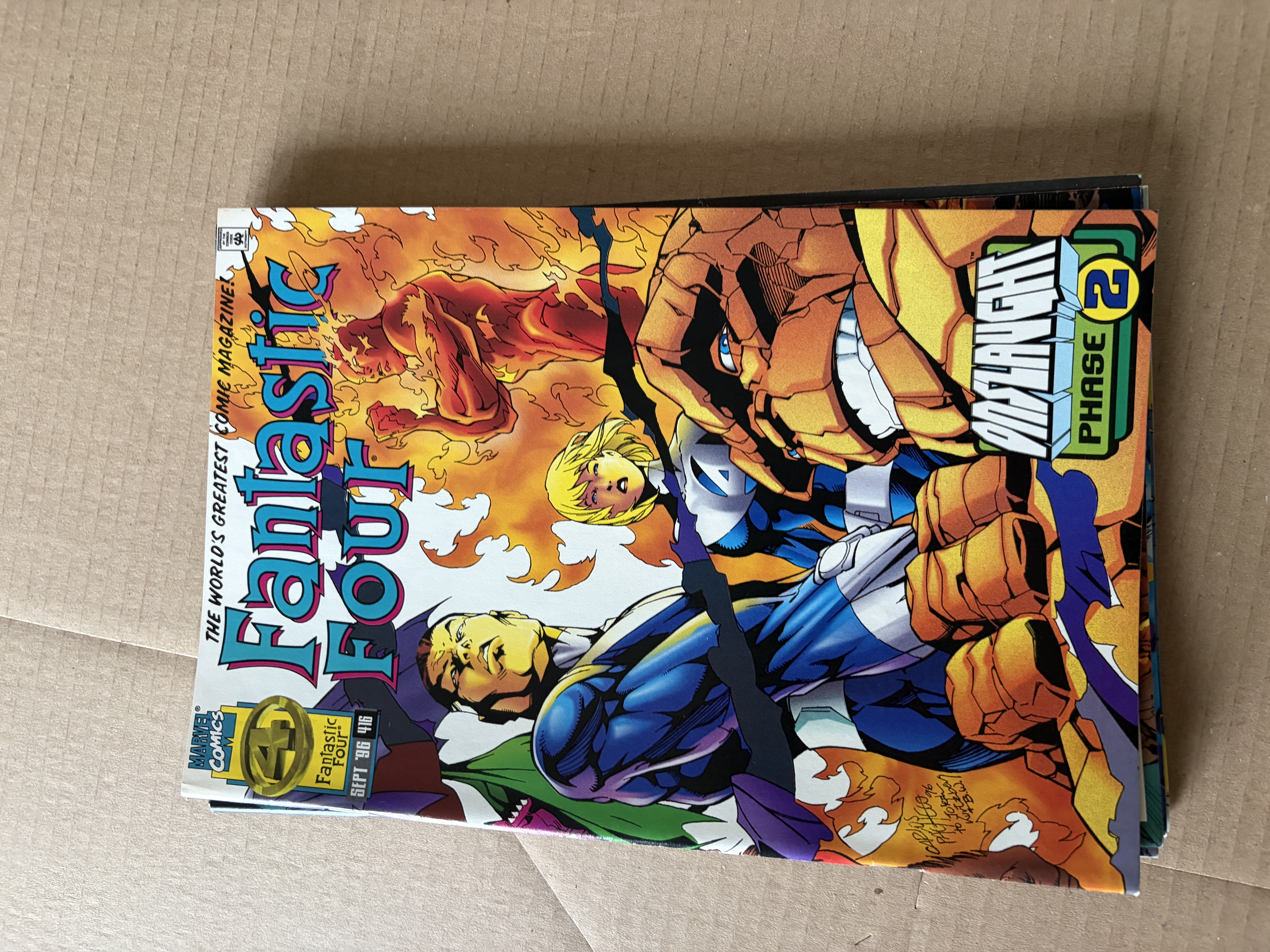 Fantastic Four #416 – last issue