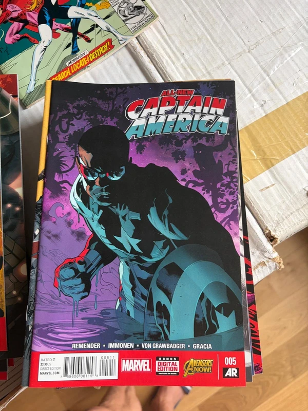 All-New Captain America #005 — Captain America Marvel