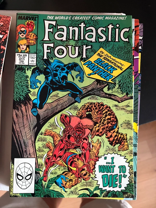 Fantastic Four #311 – Black Panther — Comic Marvel — Moulin Comics
