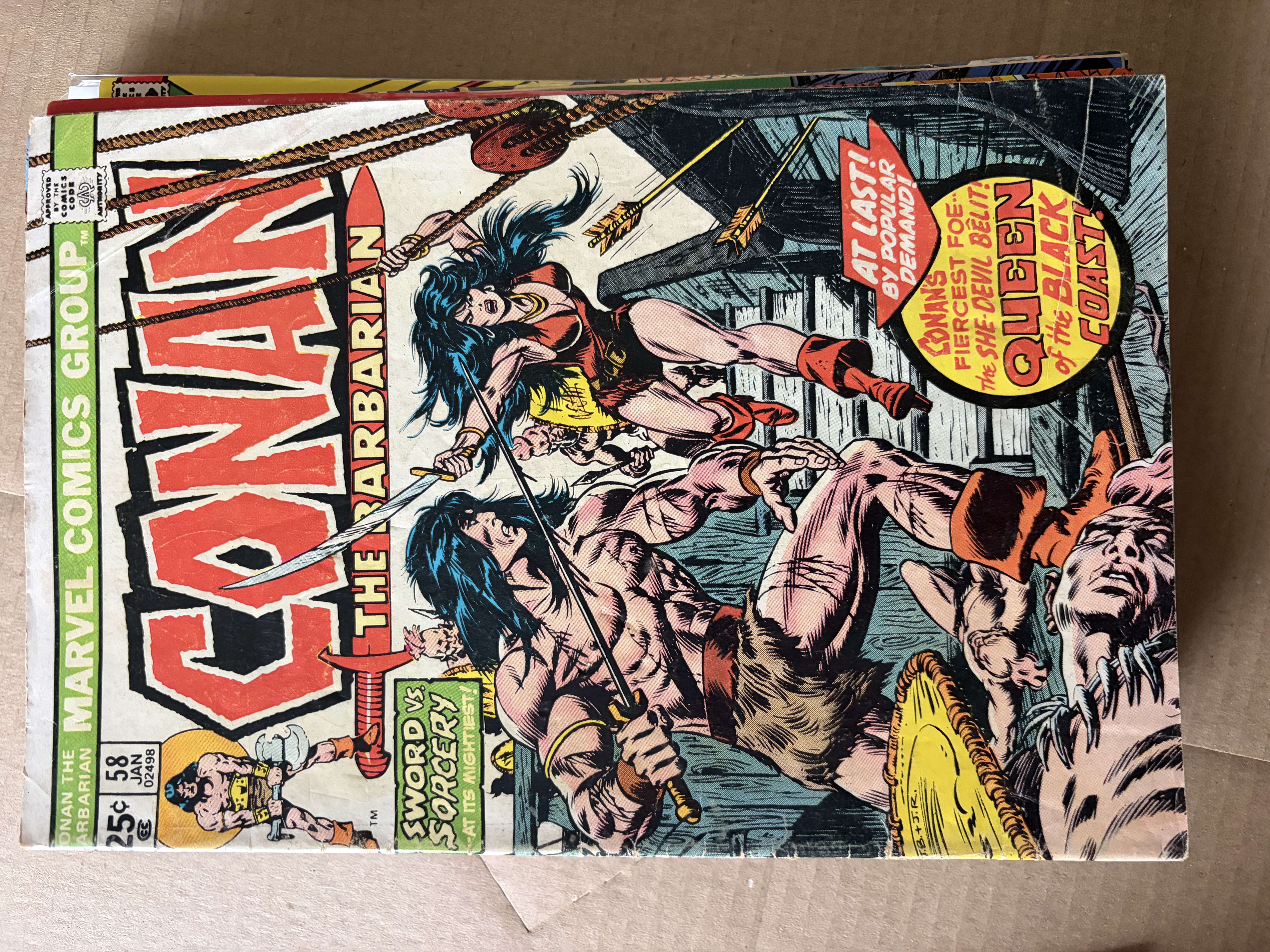Conan the Barbarian #58