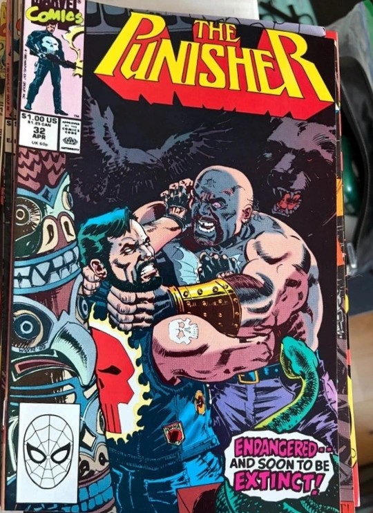The Punisher #32 – Endangered... And Soon to Be Extinct! — Comic Marvel Comics — Moulin Comics