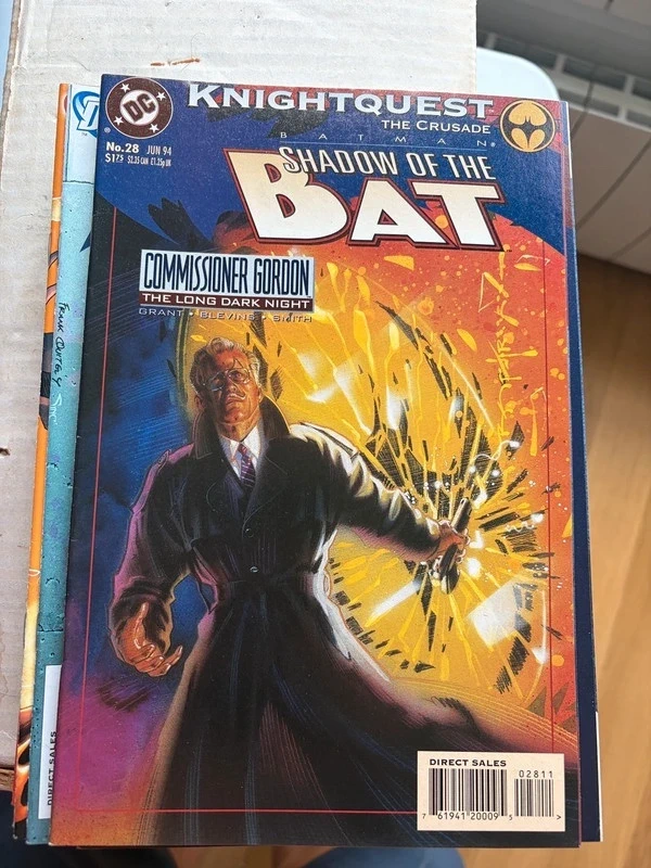 Knightquest: The Crusade – Shadow of the Bat #28 – Commissioner Gordon: The Long Dark Knight — Batman — Moulin Comics