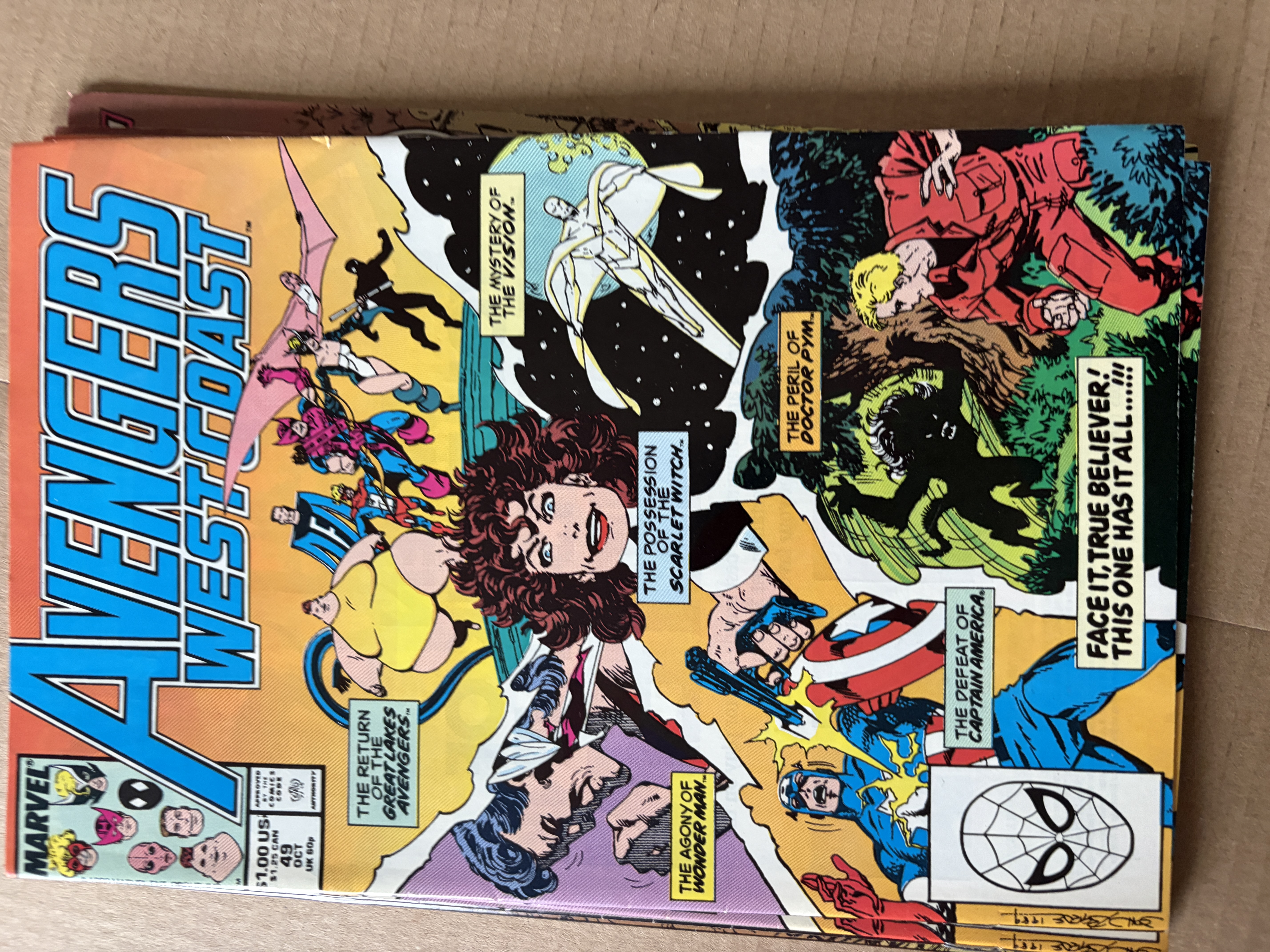 Avengers West Coast #49