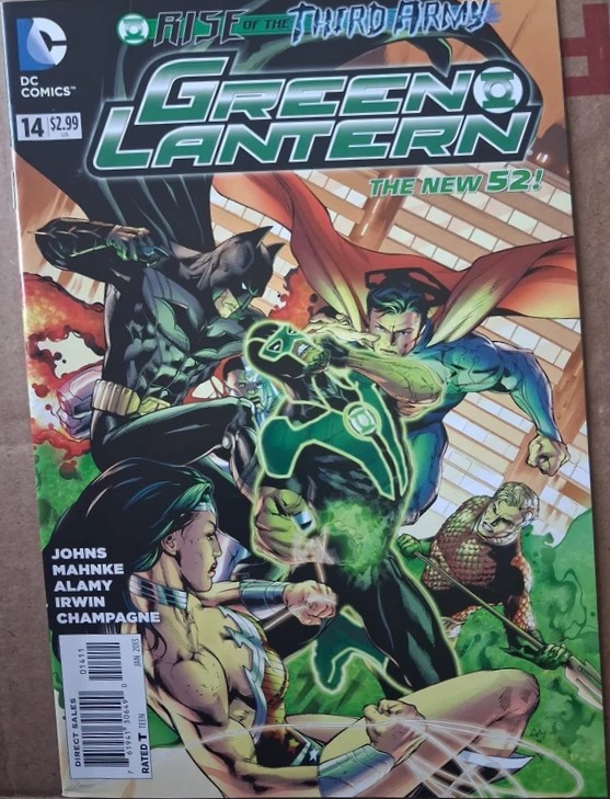 Green Lantern #14 – Rise of the Third Army — Comic DC Comics — Moulin Comics