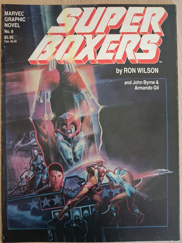 Super Boxers — Super Boxers MARVEL GRAPHIC NOVEL