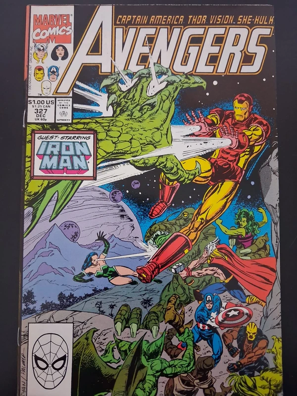 Avengers #327 — Avengers Marvel Comics