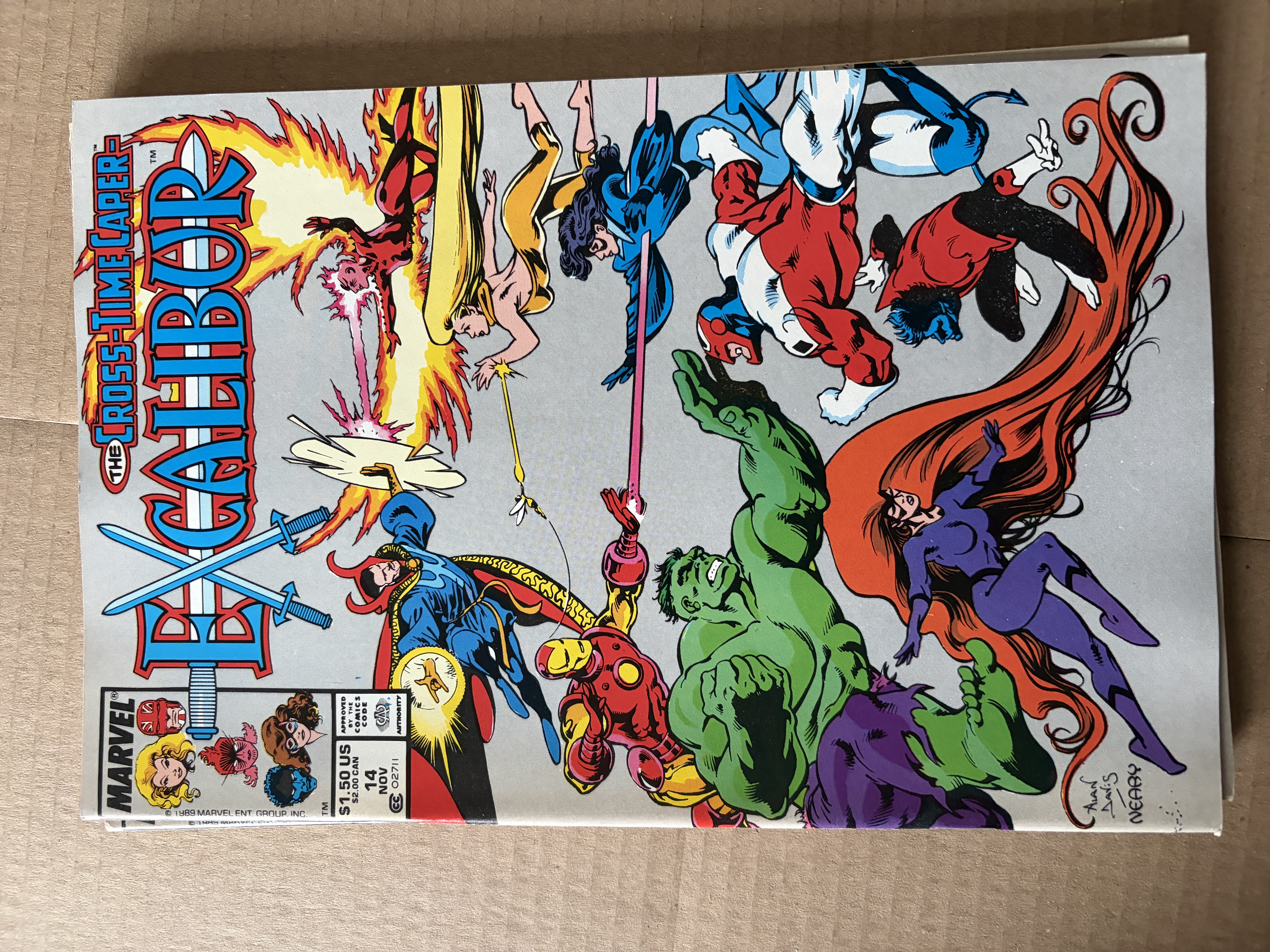 Excalibur #14 – The Cross-Time Caper