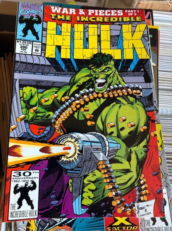 The Incredible Hulk #390 – War & Pieces Part 1 of 3 — Comic Marvel Comics — Moulin Comics