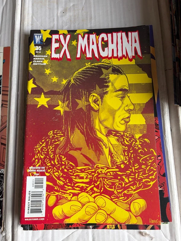 EX MACHINA #35 — Comic WildStorm — Moulin Comics