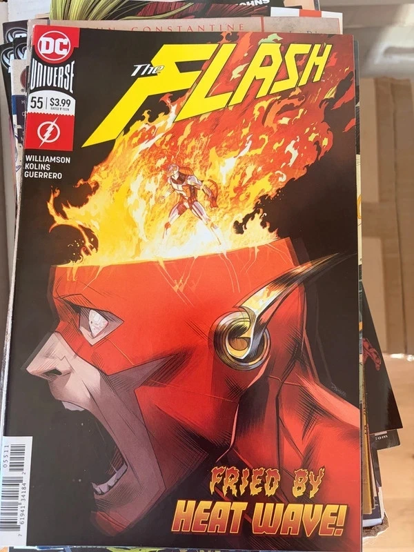 The Flash #55 – Fried by Heat Wave! — The Flash DC Universe