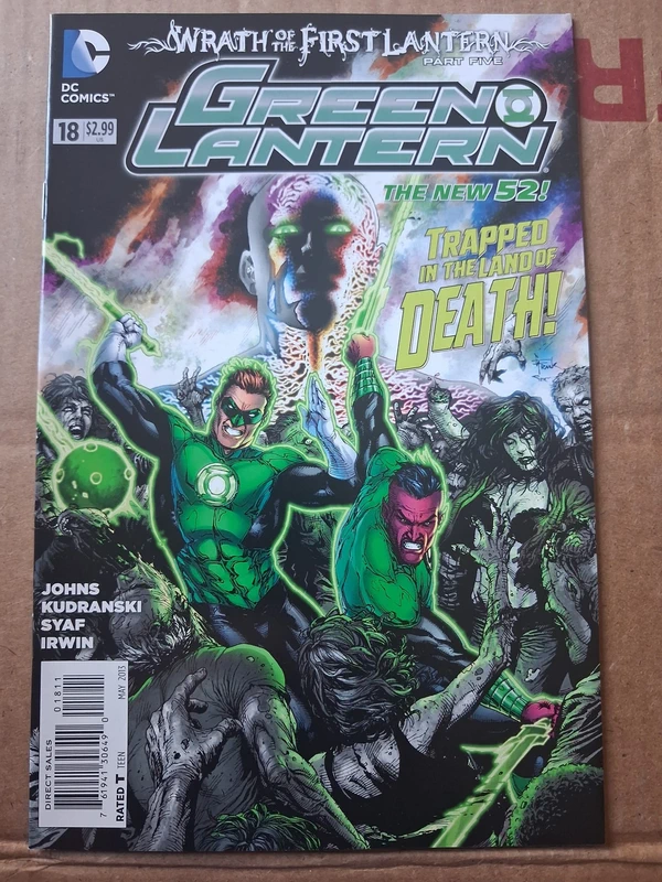 Green Lantern #18 – Trapped in the Land of Death! — Green Lantern DC Comics