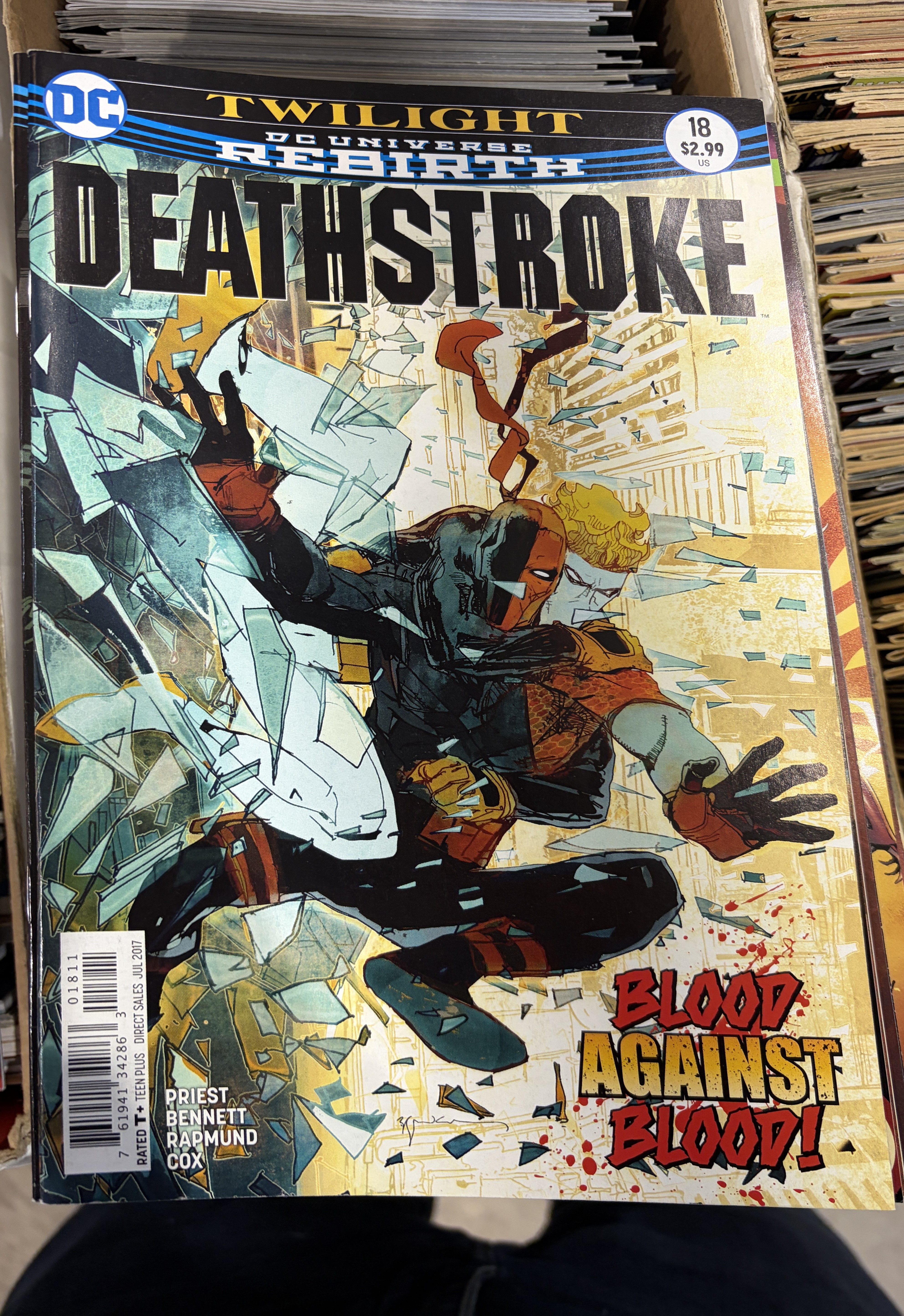 Deathstroke #18 – Blood Against Blood!