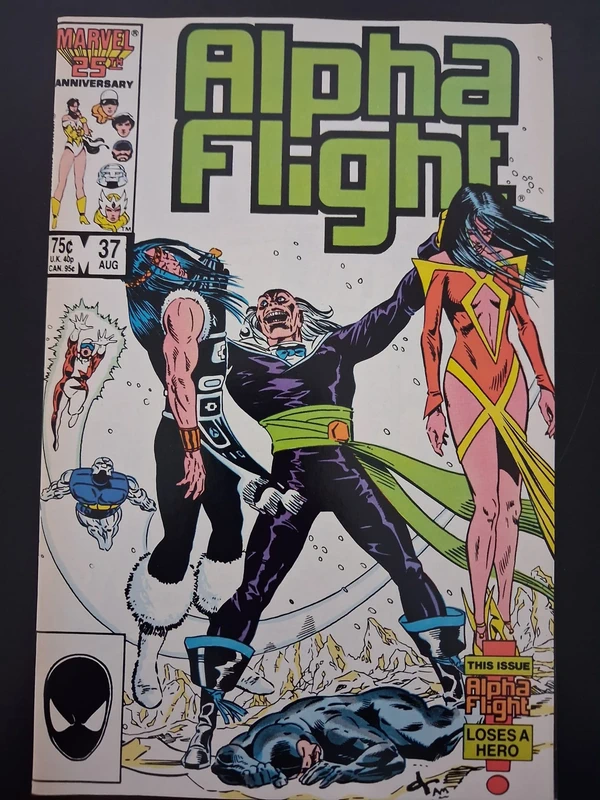 Alpha Flight #37 — Alpha Flight Marvel