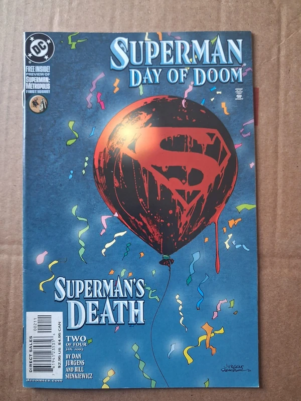 Superman: Day of Doom / Superman's Death Two of Four — Comic DC Comics — Moulin Comics