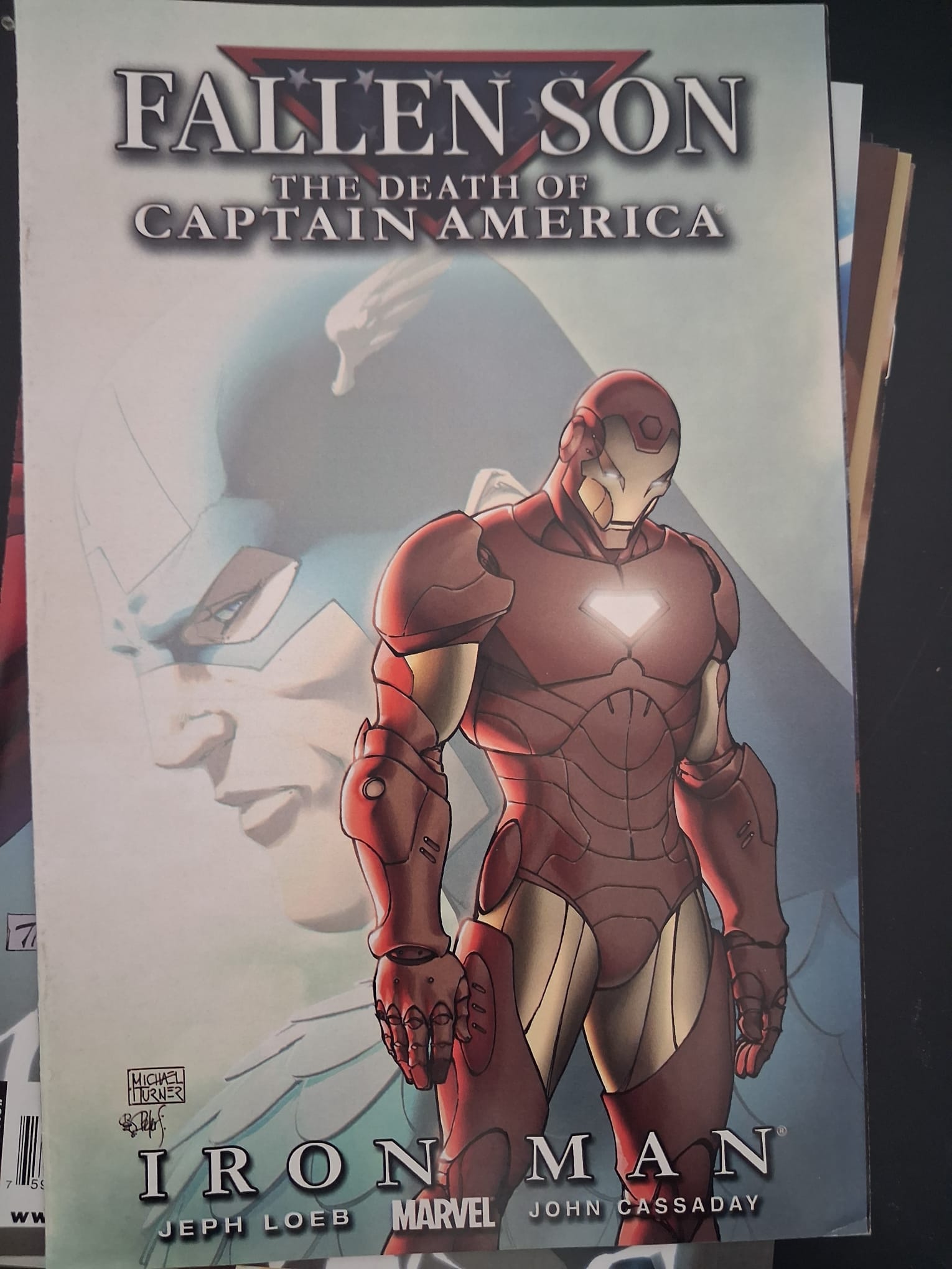 Fallen Son: The Death of Captain America – Iron Man — Fallen Son Marvel