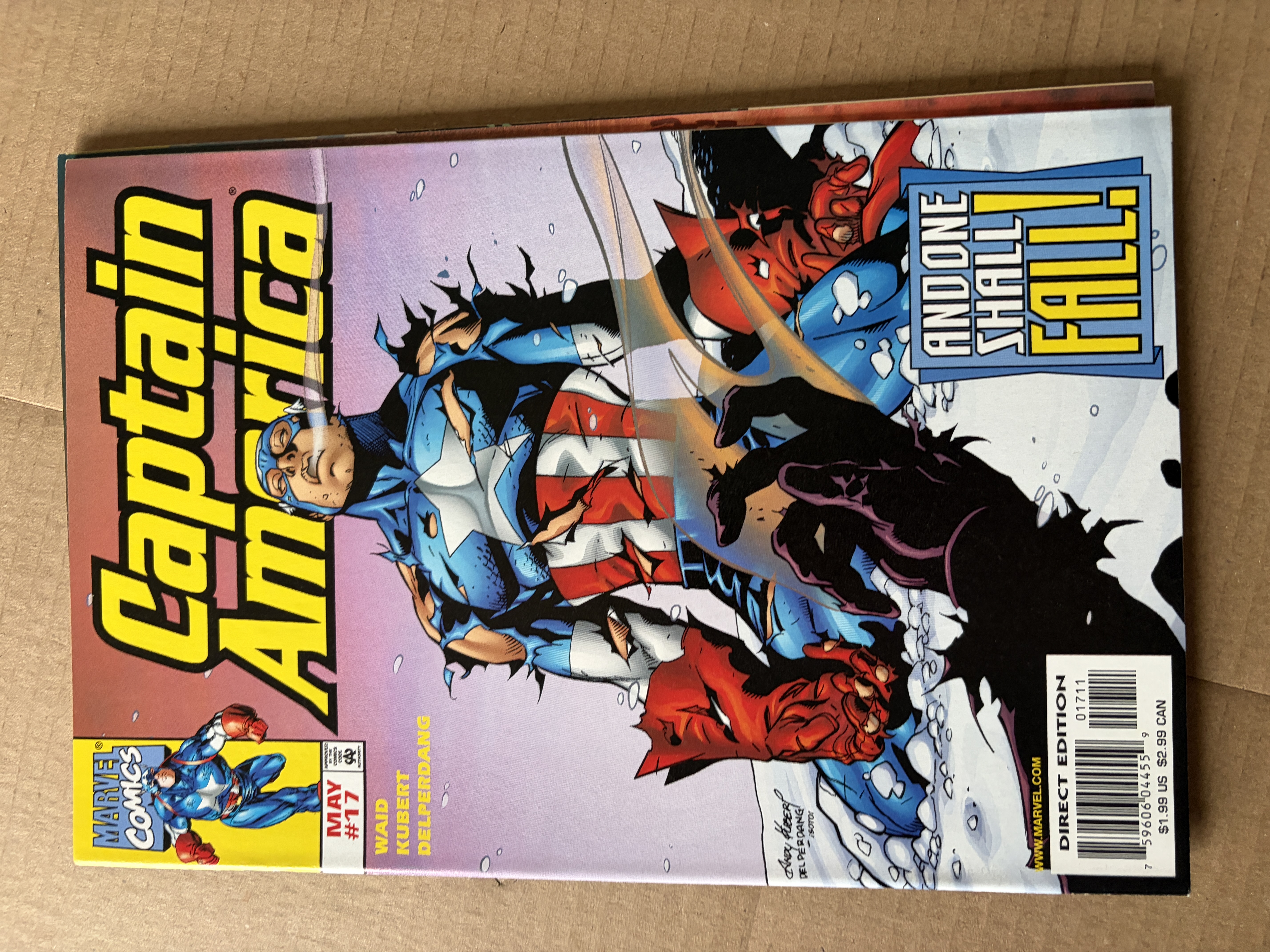 Captain America #17 – And One Shall Fall!