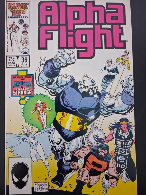 Alpha Flight #36 — Alpha Flight Marvel