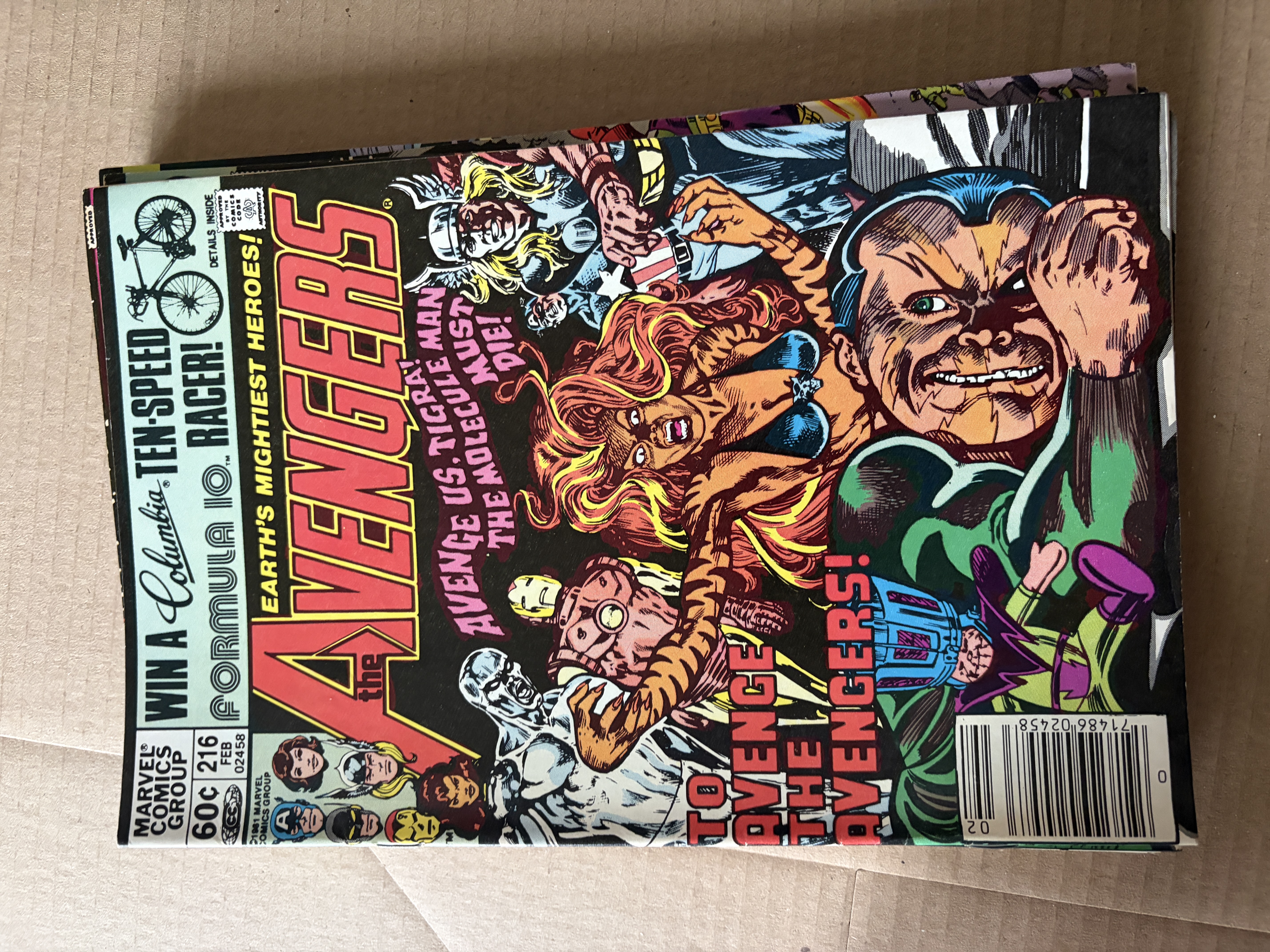 The Avengers #216